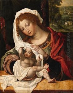 The Virgin And Child by Jan Gossaert
