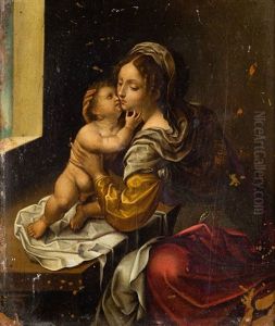 Virgen Con Nino