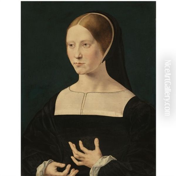 Portrait Of A Young Woman, Bust Length - view 1