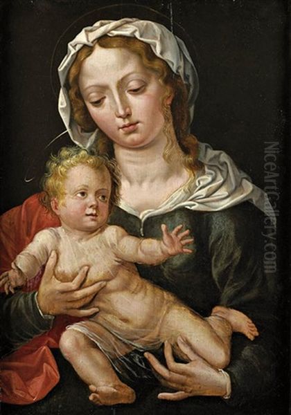 Vierge A L'enfant - view 1
