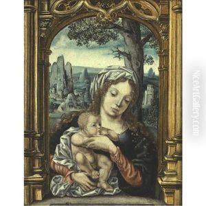 Virgin And Child by Jan Gossaert
