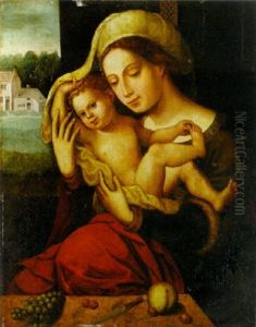 The Virgin And Child by Jan Gossaert