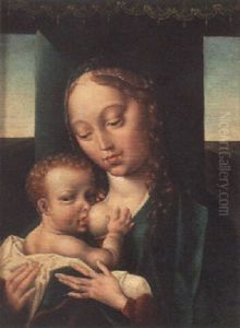 The Virgin And Child by Jan Gossaert