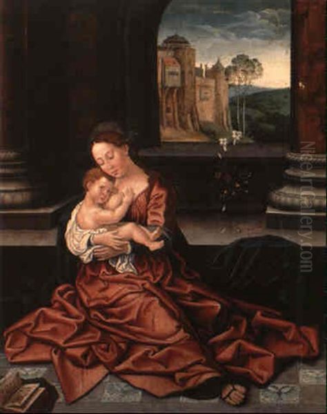 Vierge A L'enfant - view 1