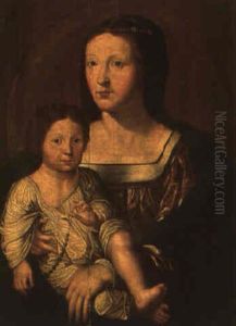 The Virgin And Child by Jan Gossaert