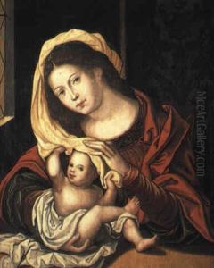 Virgen Con Nino by Jan Gossaert