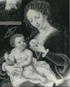 Madonna And Child by Jan Gossaert