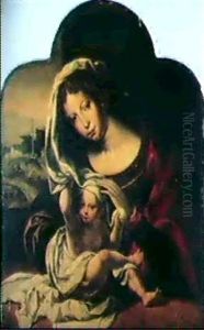 Vierge A L'enfant by Jan Gossaert