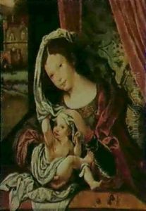 The Virgin And Child by Jan Gossaert