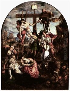 Descent From The Cross by Jan Gossaert