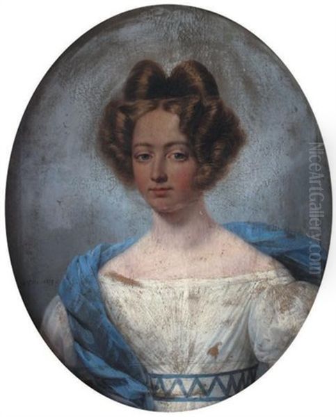 Portrait De Jeune Femme - view 1