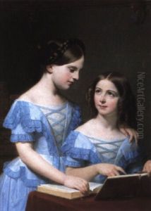 Les Deux S-urs by Nicolas Louis Francois Gosse