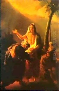 Saint Vincent De Paul Convertissant Son Maitre by Nicolas Louis Francois Gosse