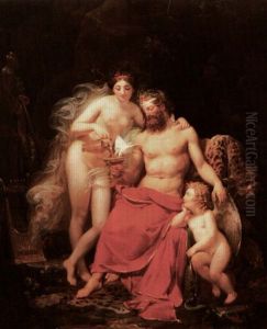 Bacchus Et Ariane by Nicolas Louis Francois Gosse