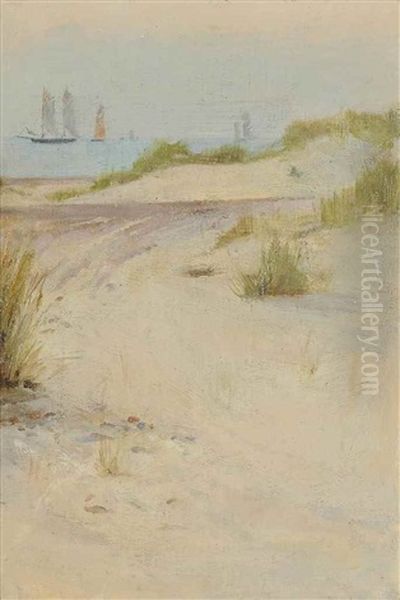 Shipping Off The Coast, Skagen, Denmark - view 1