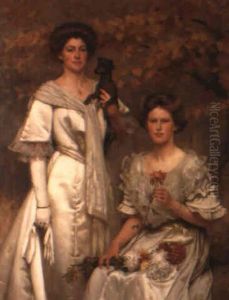 The Poulton Sisters by Thomas Cooper Gotch