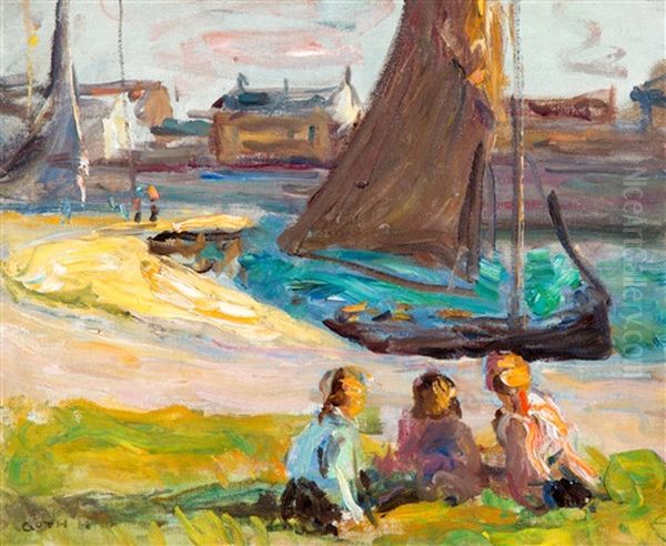 In De Haven Van Douarnenez, Bretagne - view 1