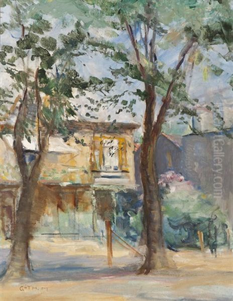 House In Southern France (+ Portrait Of An Elegant Woman; Verso) - view 1