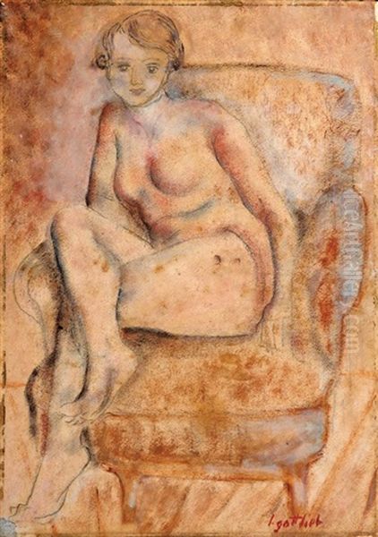 Girl On A Chair - view 1