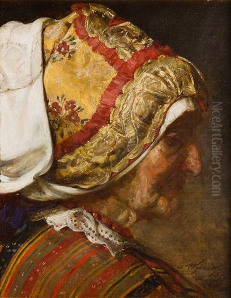 Old Woman In A Cap - view 1