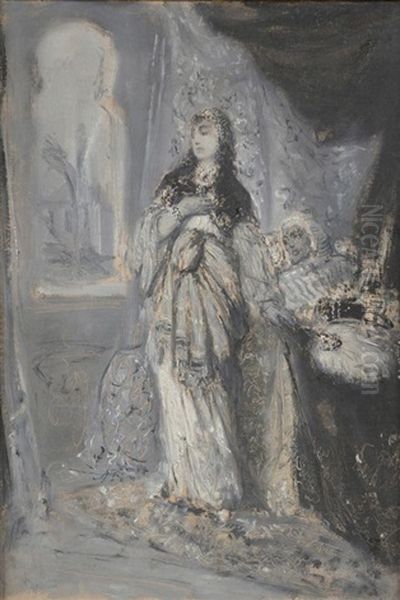 Etude Pour Recha, Fille De Nathan (study) - view 1