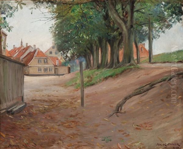 Near The Old Embankment In Nyborg - view 1