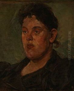 Portrait (study) by Albert Gottschalk