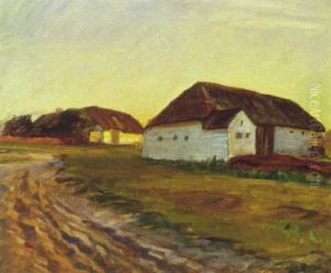 Bonderhuse I Aftensol Bonderhuse I Aftensol