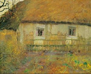 Kokkenhaven Ved William Scharffs Gard, Tisvildeleje by Albert Gottschalk