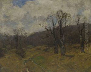 Herbstlandschaft by Fritz Baer