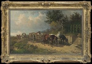 Return From The Fair by Eduard Goetzelmann
