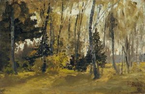Waldinneres by Fritz Baer
