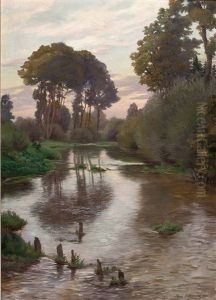 Aulandschaft by Hans Goetzinger