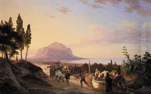 View Of Palermo With Monte Pellegrino - view 1