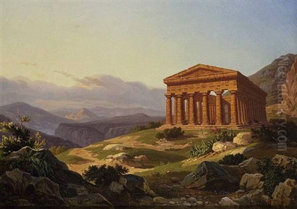 Temple Of Segesta, Sicily - view 1