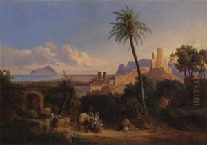 Landskab Ved Terracina, Mellem Rom Og Napoli