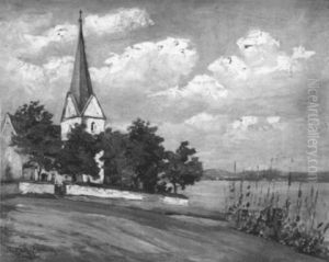 Kleine Kirche Am Chiemsee by Paul Goetz-Racknitz
