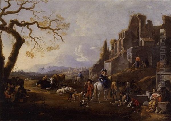 Landscape With Figures - view 1