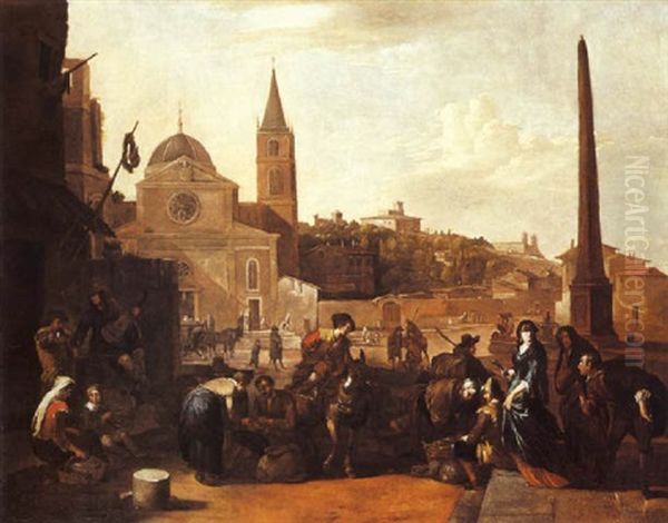 Scene De Marche En Italie - view 1