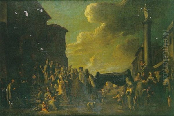 Scene De Cortege Funebre - view 1