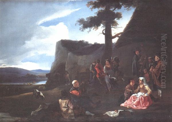 Le Repos Des Paysans Dams La Campagne - view 1