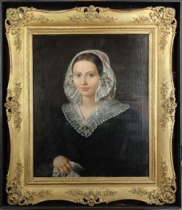 Portrait De Dame De Qualite