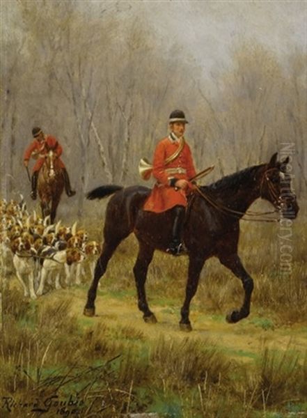 Red Coated Horseman - view 1