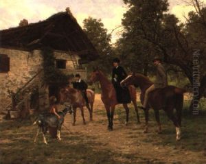 A Break For Refreshment by Jean Richard Goubie