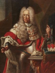 Portrait Of Prince Elector Karl Philipp Iii Of Palatinate by Pierre Louis Goudreaux