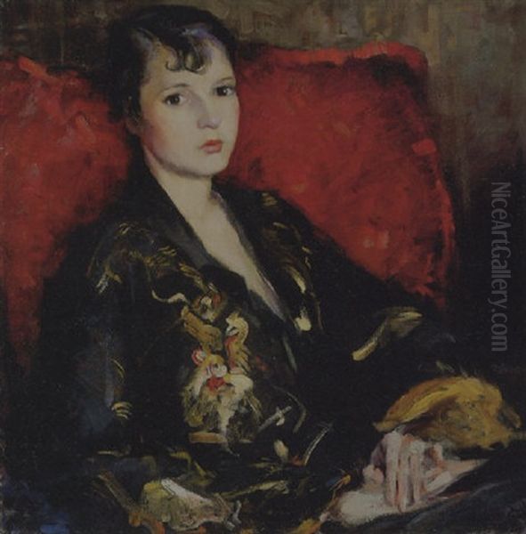Figure In Kimono - view 1