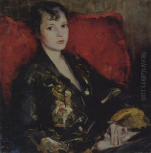 Figure In Kimono by Frederic William Goudy