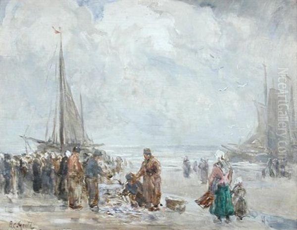 On The Beach, Scheveningen, Holland - view 1