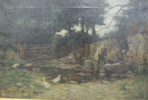 A Shady Corner On A Dartmoor Farm