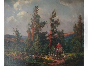 Exmoor Vale Hunt (at Webber's Post)